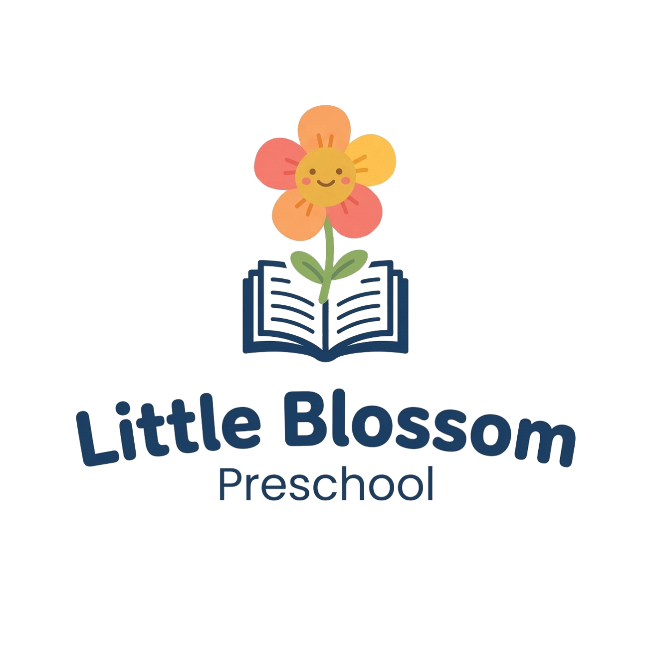 Little Blossom Logo Coral 2